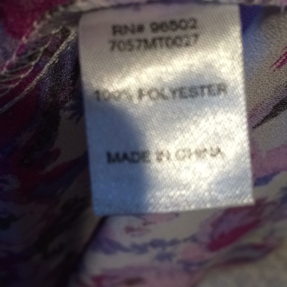 Periwinkle blue and pinks kimono - Picture 3 of 7